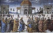 Pietro Perugino Christian kingdom of heaven will be the key to St. Peter's china oil painting reproduction